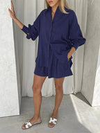 MAUD | CONJUNTO DE CAMISA E CALÇÕES CHIQUE