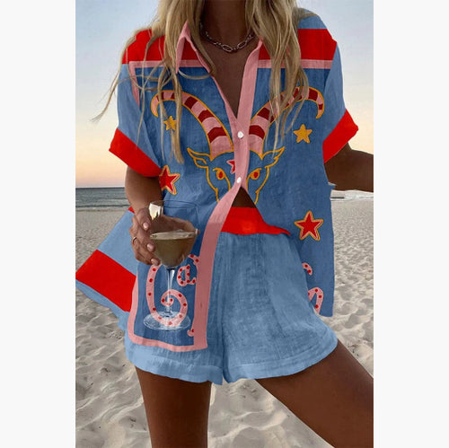 AURORA™ | CONJUNTO DE MULHER CURTO E LEVE PARA O VERÃO