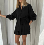 MAUD | CONJUNTO DE CAMISA E CALÇÕES CHIQUE