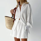 MAUD | CONJUNTO DE CAMISA E CALÇÕES CHIQUE