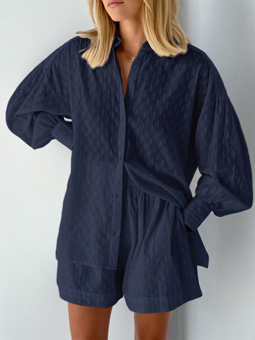 MAUD | CONJUNTO DE CAMISA E CALÇÕES CHIQUE