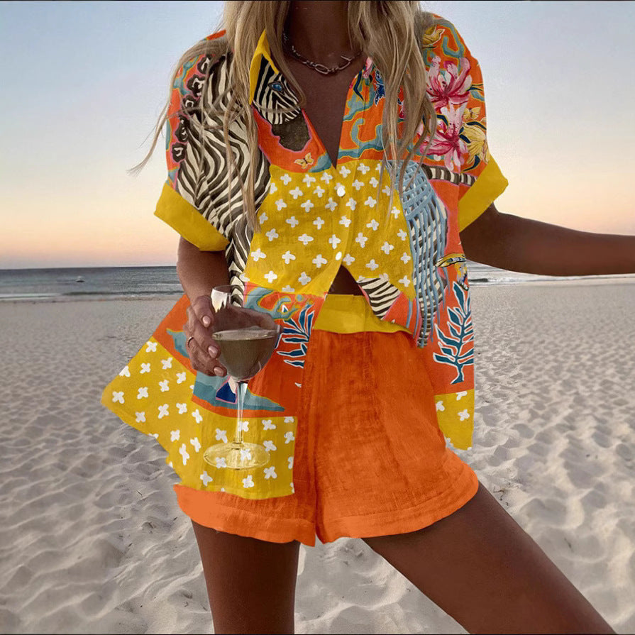 AURORA™ | CONJUNTO DE MULHER CURTO E LEVE PARA O VERÃO